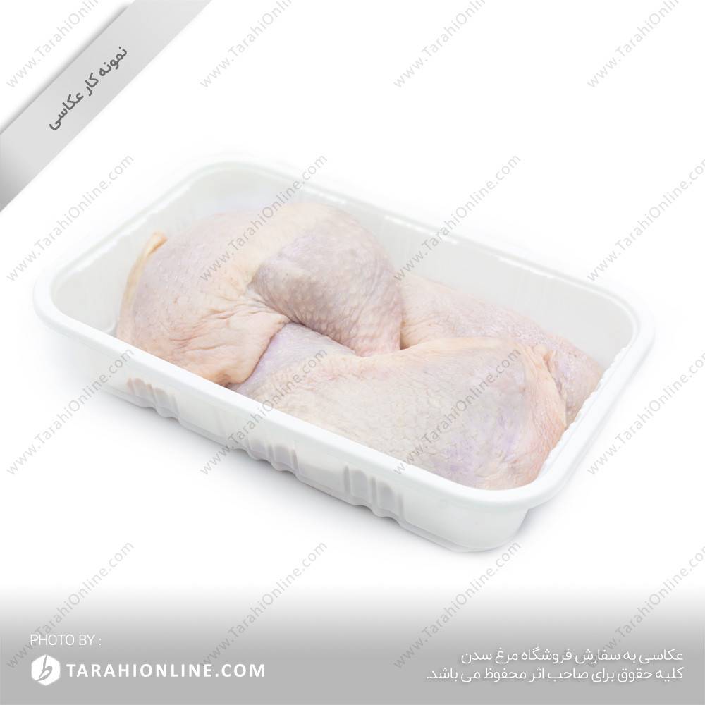 عکاسی از ران مرغ با پوست - سدن شاپ